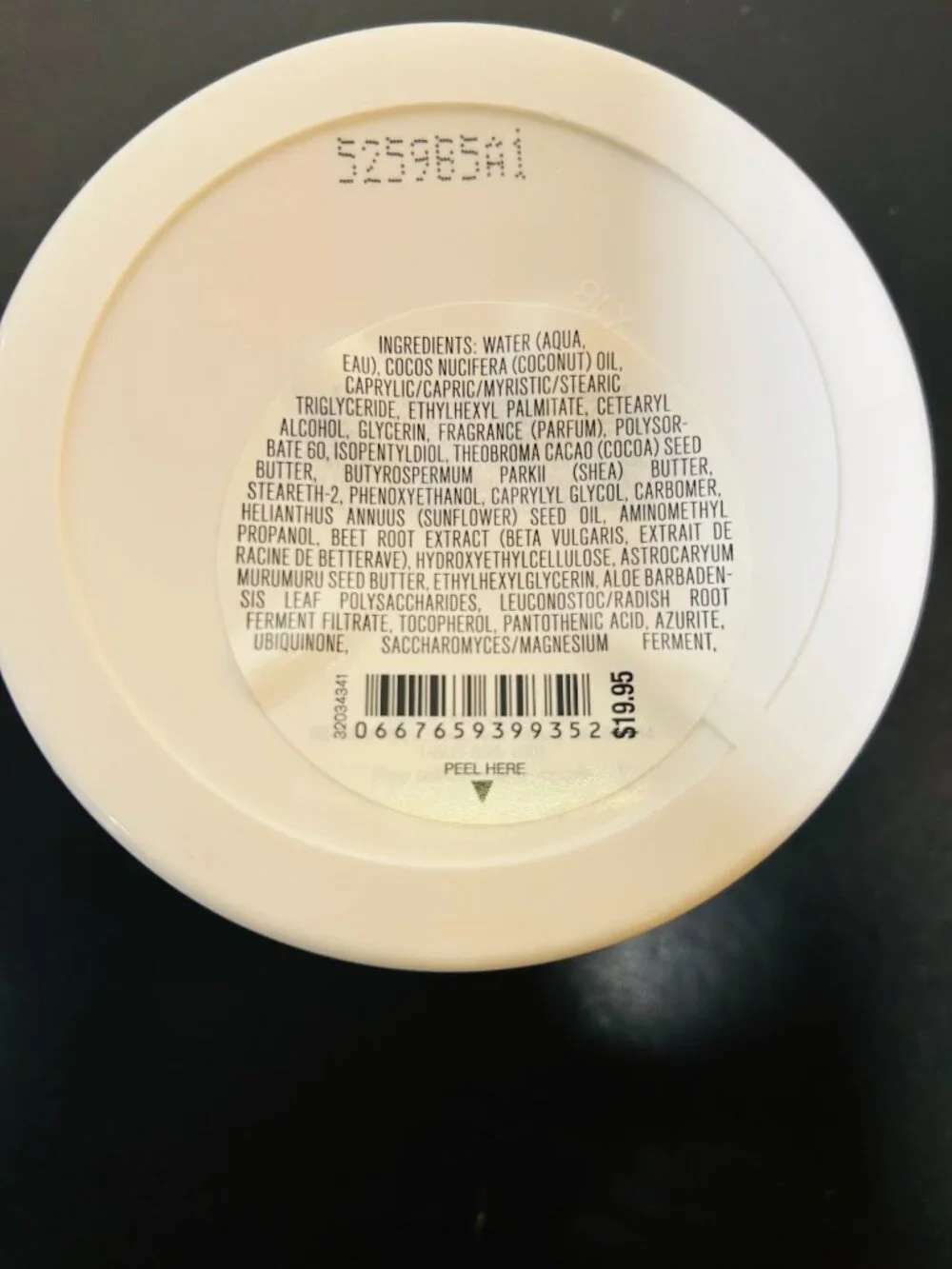 Bath & Body Works Milk Vanilla Bean Noel Body Butter Full Size 6.5 oz NEW